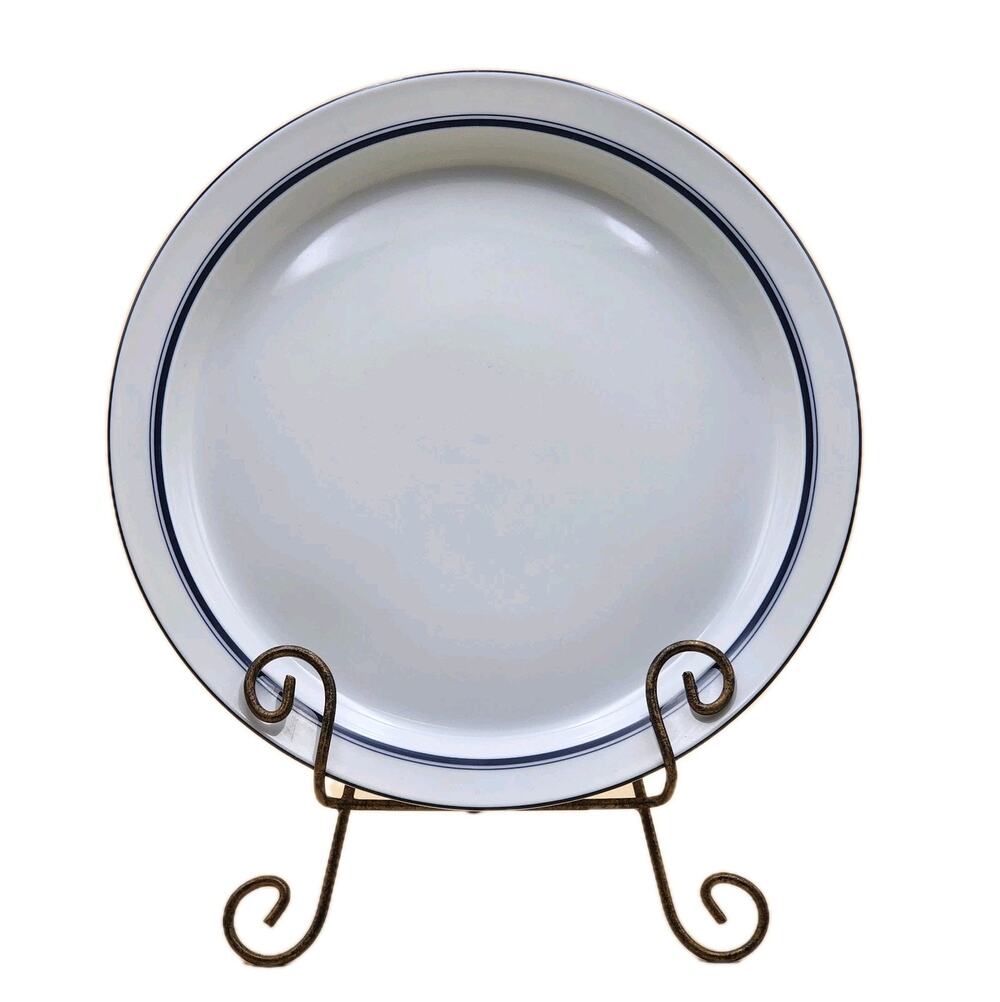 Dansk Christianshavn Bistro Blue Chop Plate Round Platter 12 1/2"
